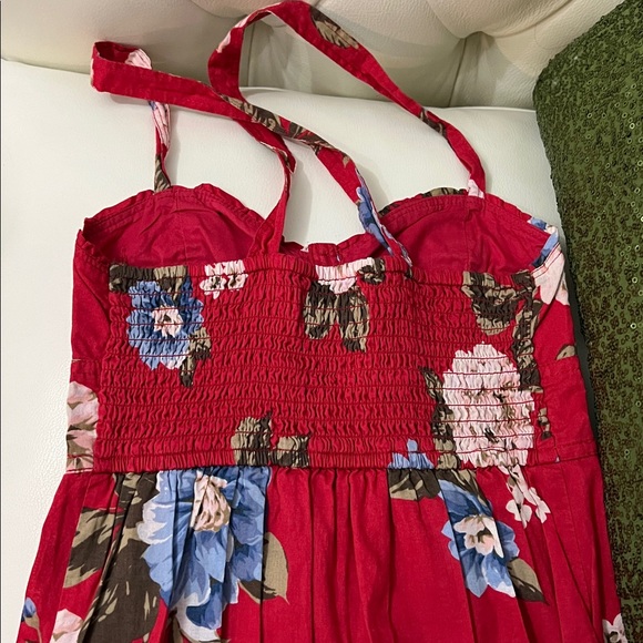 Abercrombie & Fitch Red Sundress - Picture 4 of 5